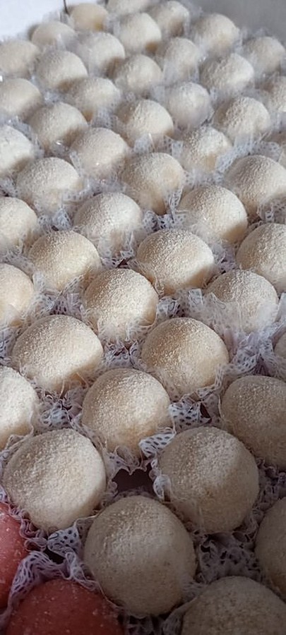 Docinhos enrolados da faixa de R$ 230 o cento