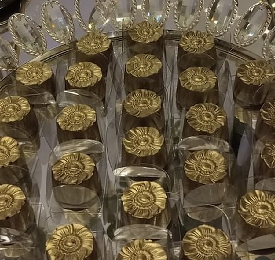 Rosa de abacaxi com coco
