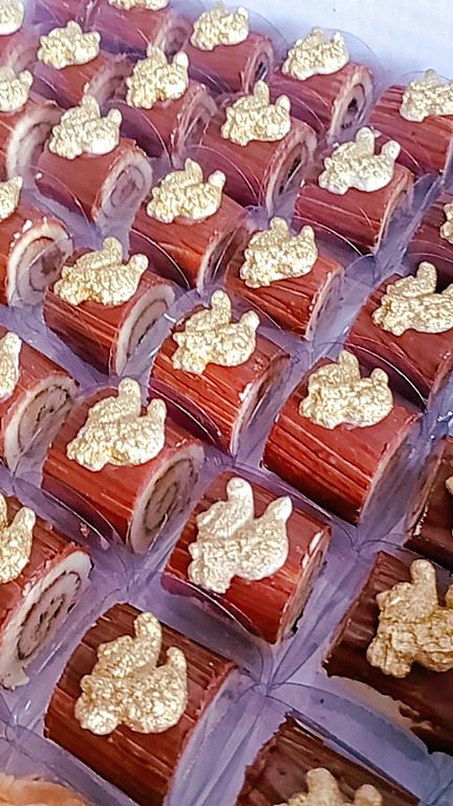 Tronco de ninho com Nutella